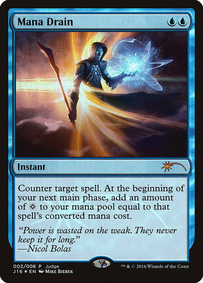 マナ吸収／Mana Drain - MTGフレーバーテキストwiki | Magic the